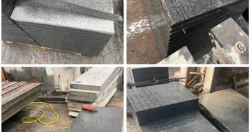 济宁 芝麻黑地铺石材