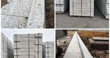 济宁 芙蓉白路沿石，性价比之王