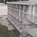 济宁 芝麻白圆形光面花瓶柱，栏杆