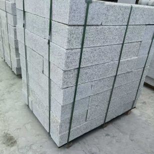 济宁 芙蓉白火烧两面路沿石