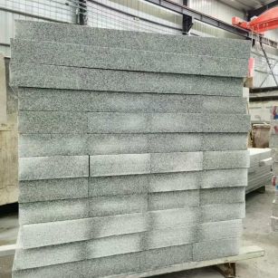 济宁 芝麻白10公分300*600广场地铺，A料定制，尺寸标准，厚薄均匀