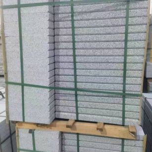 济宁 5公分芝麻白，倒斜角，室外楼梯踏步