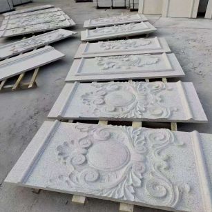 济宁 芝麻白干挂雕花板