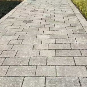 济宁仿古石铺装效果