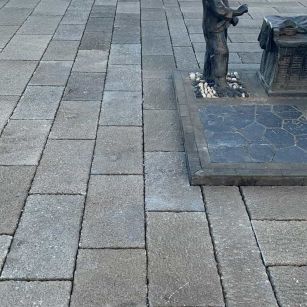 济宁仿古石铺装效果