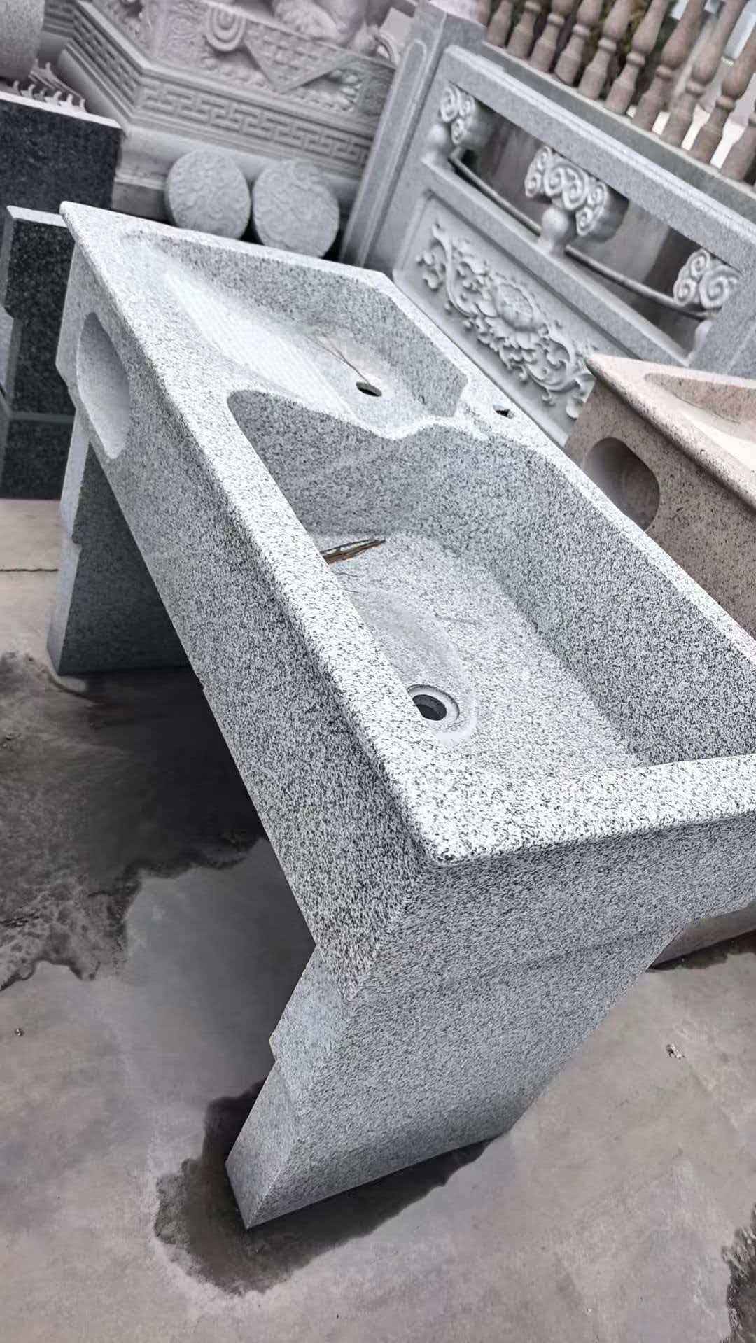 济宁 花岗岩石材洗手池，洗衣池