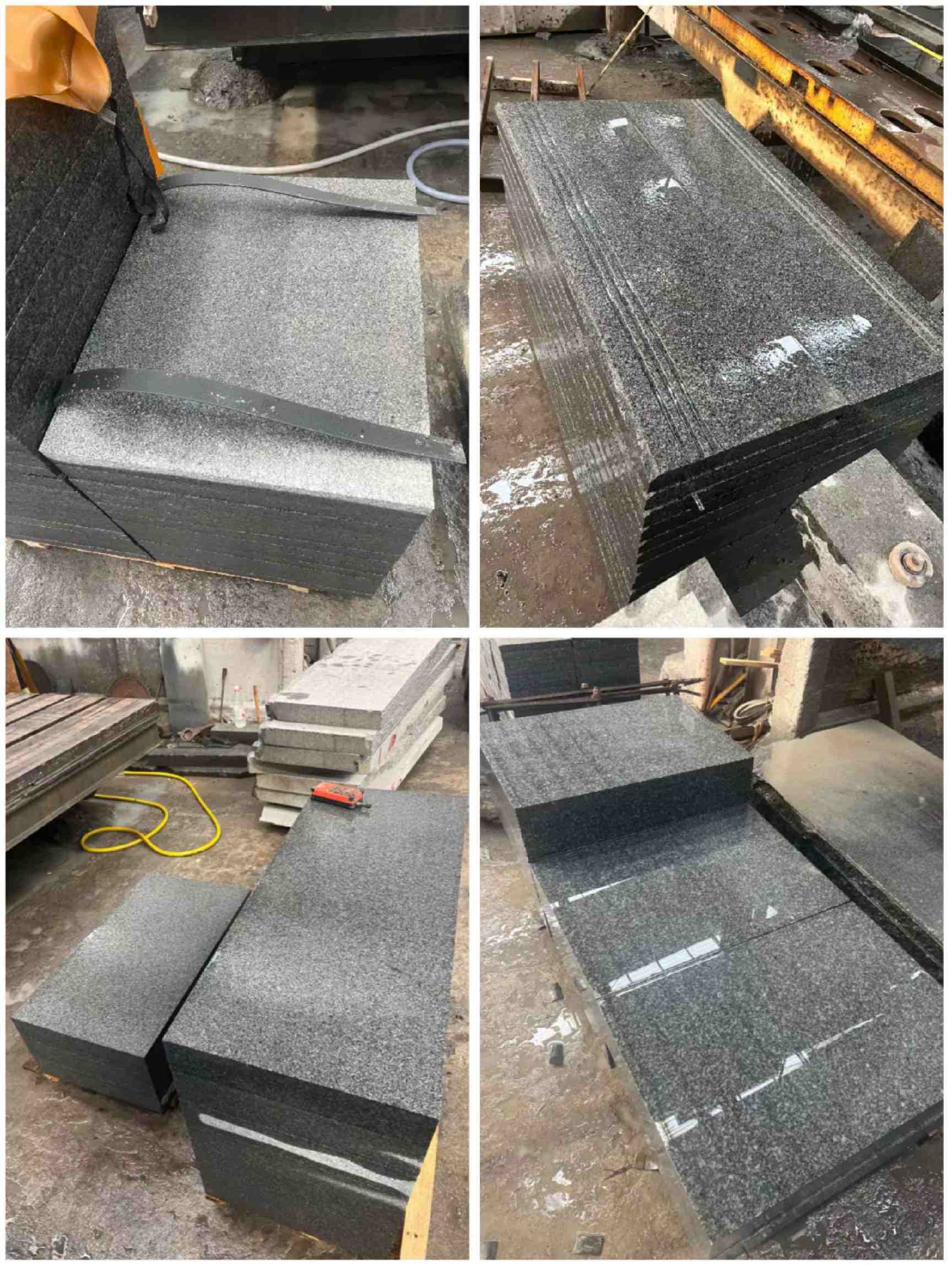 济宁 芝麻黑地铺石材