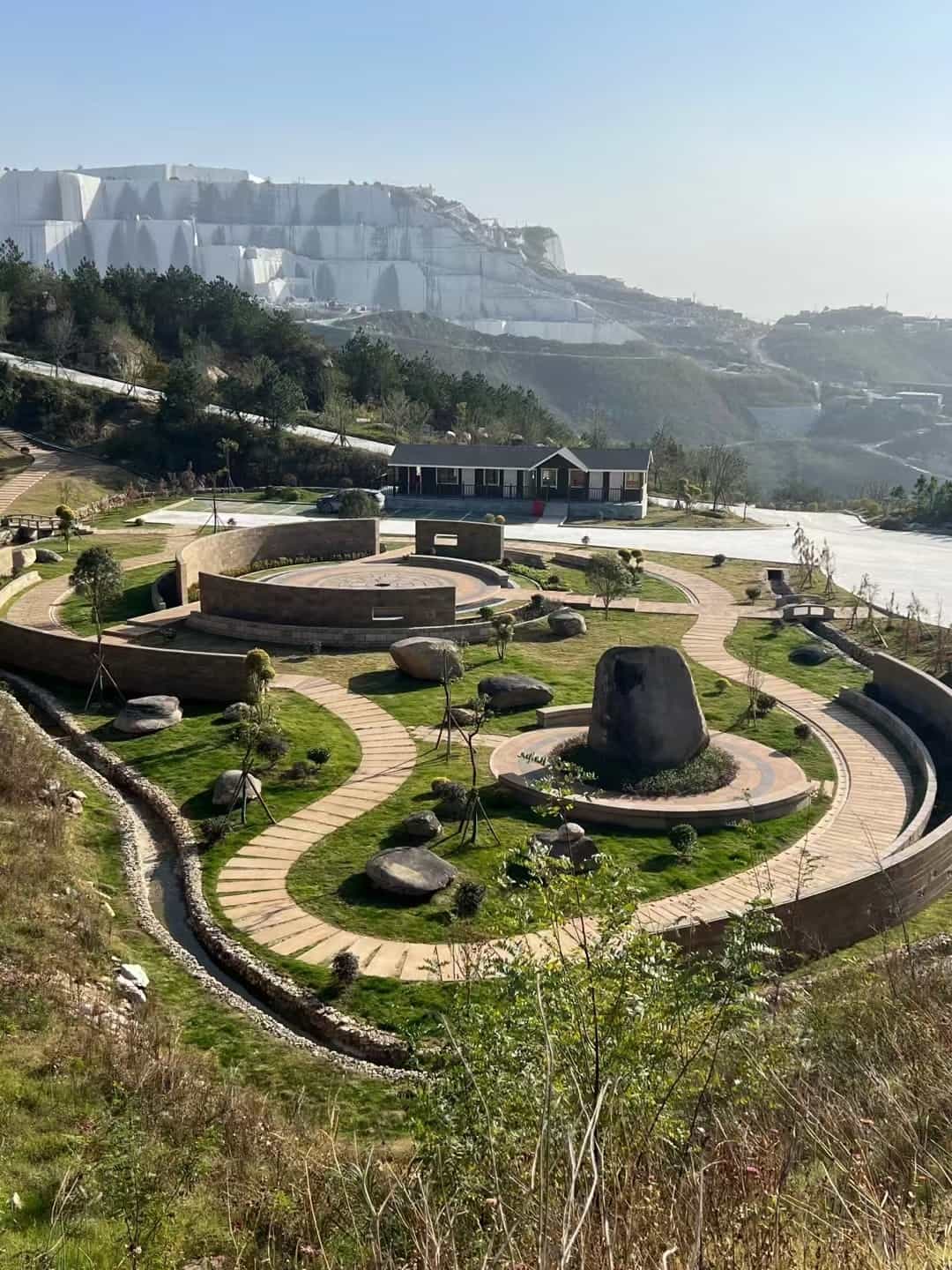 济宁仿古石铺装整体效果
