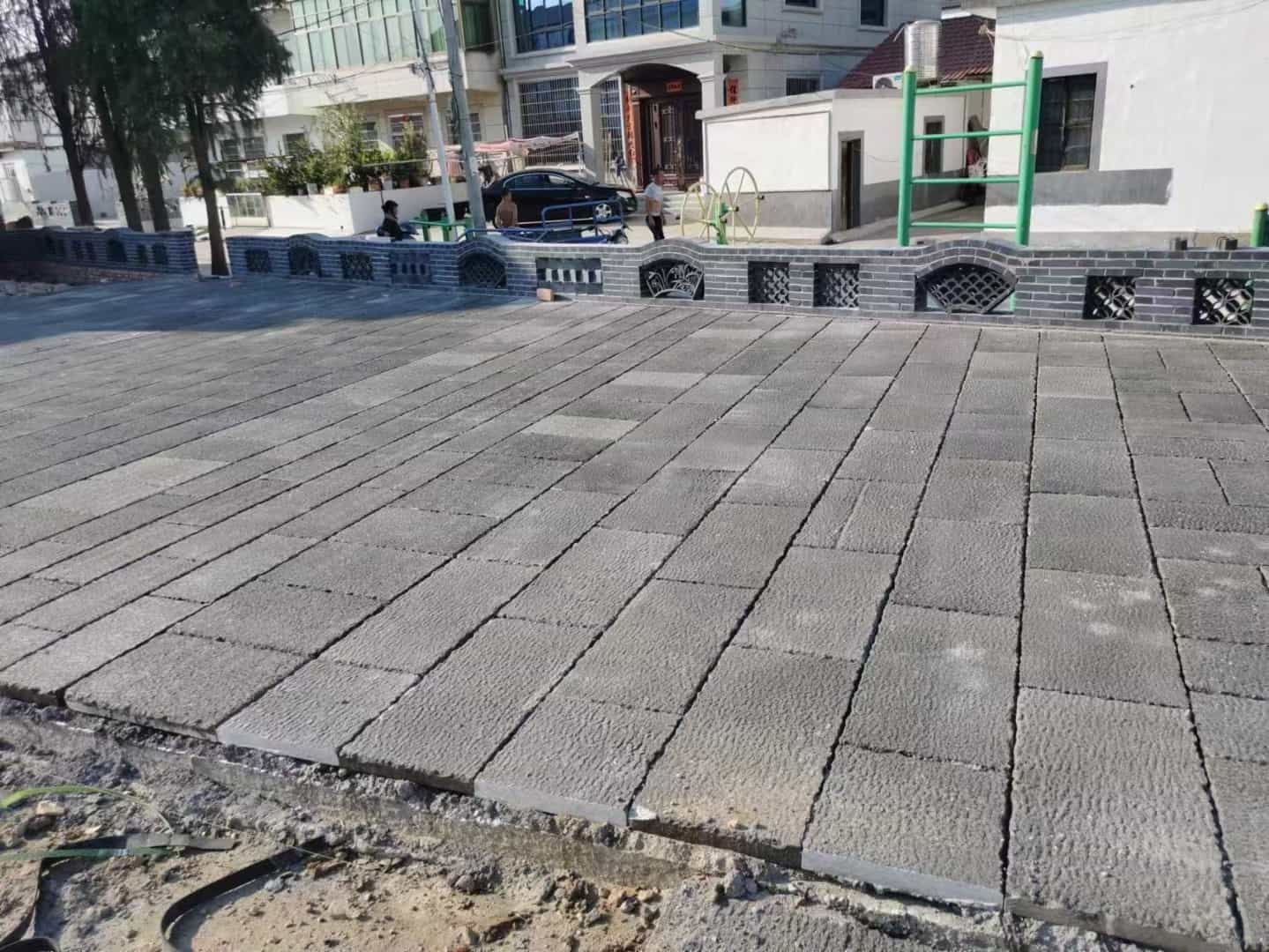 济宁仿古石铺装效果