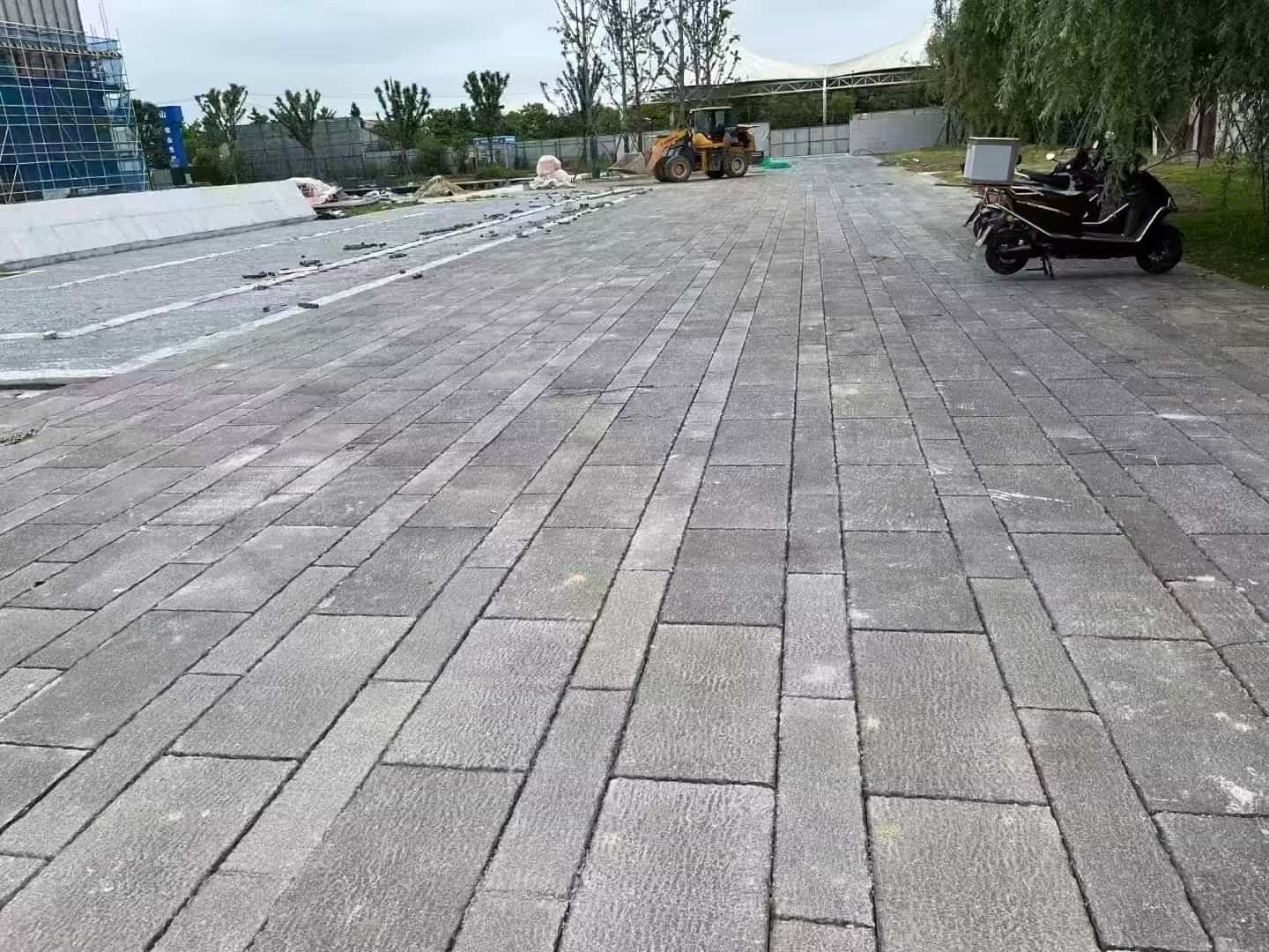 济宁仿古石铺装效果