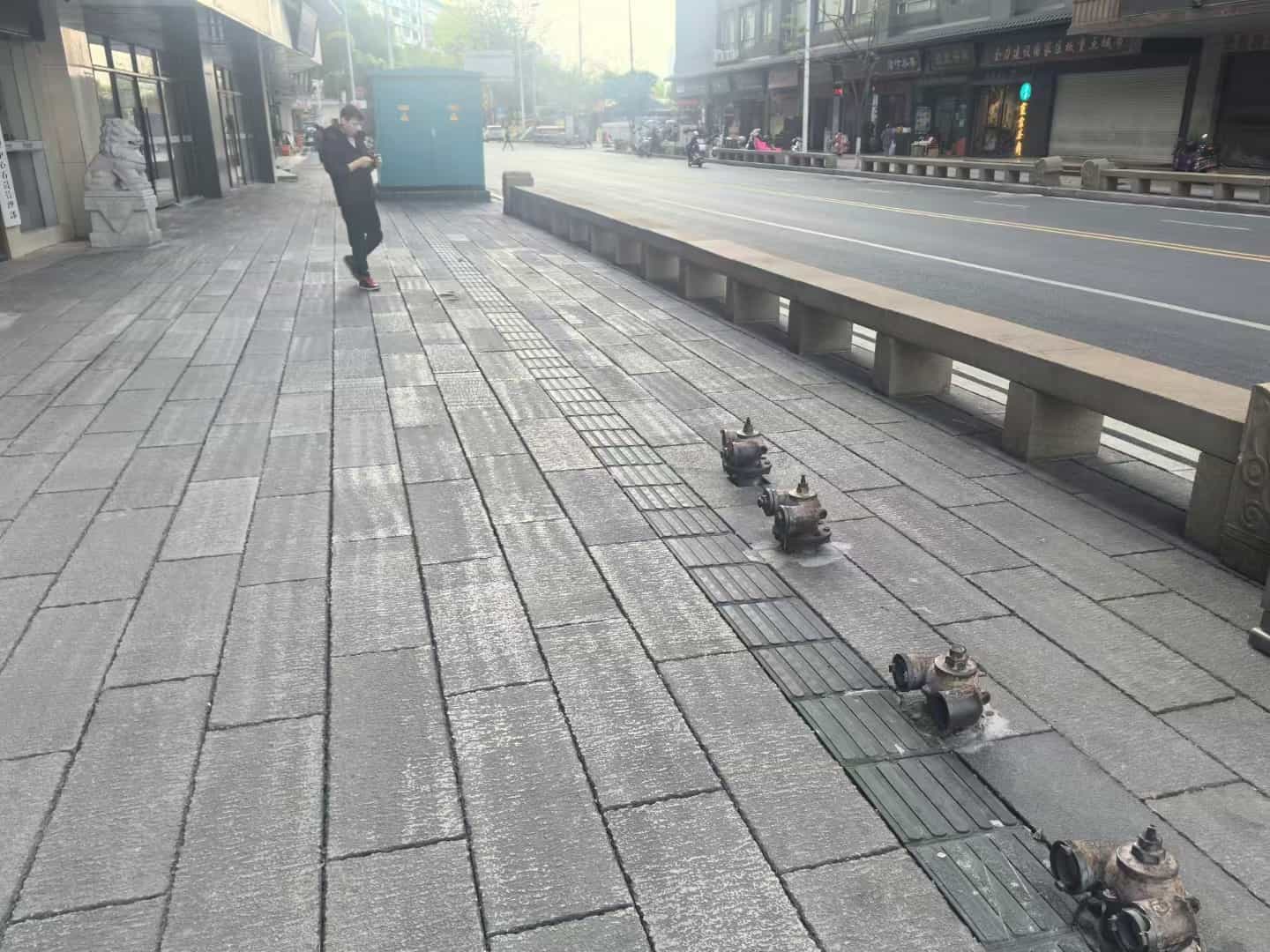 济宁仿古石铺装效果