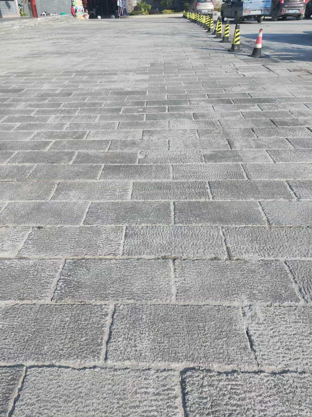 济宁仿古石铺装效果