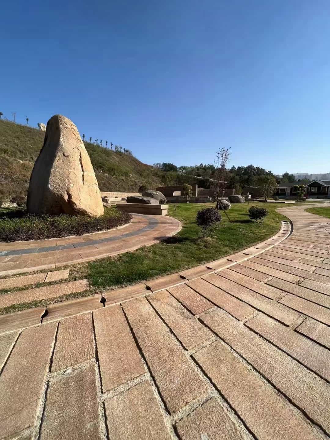 济宁仿古石铺装效果