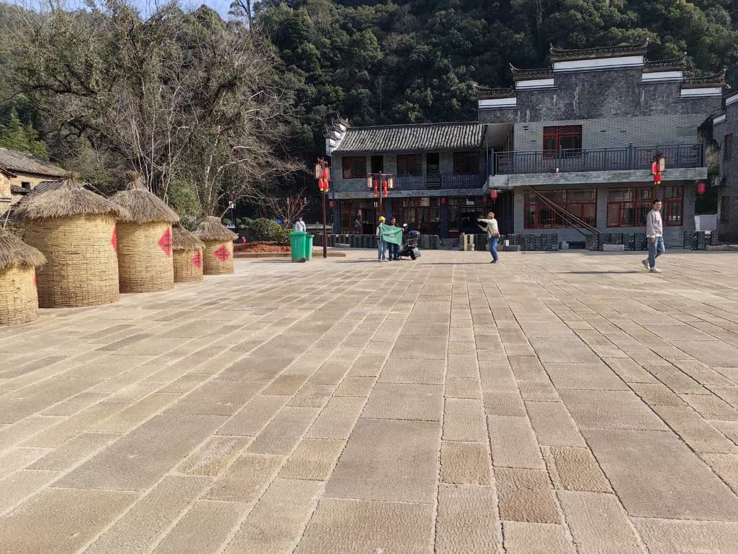 济宁仿古石铺装效果