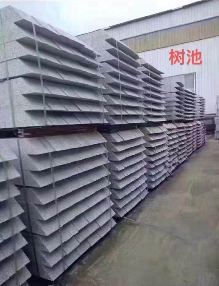 济宁 芝麻灰切头树池