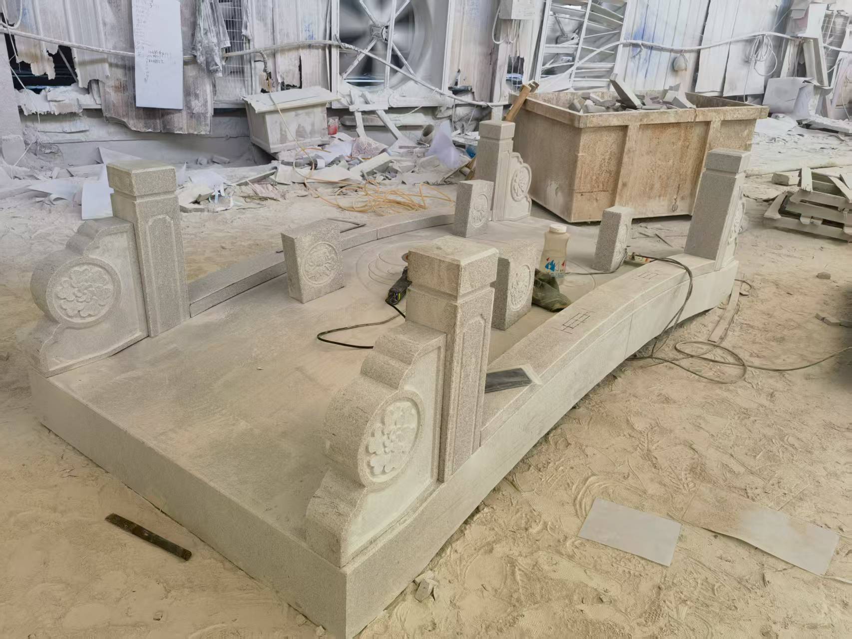 济宁 芝麻灰火烧面石桥-拼装