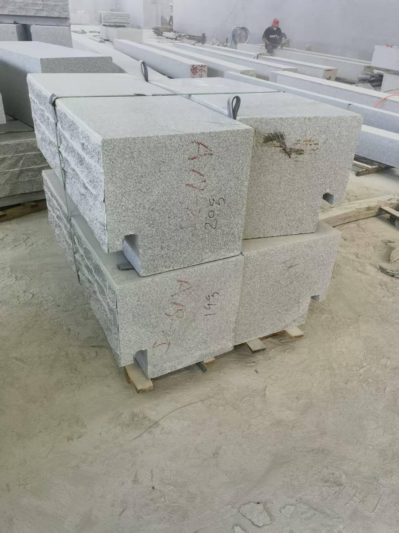 济宁 整石坐凳打包