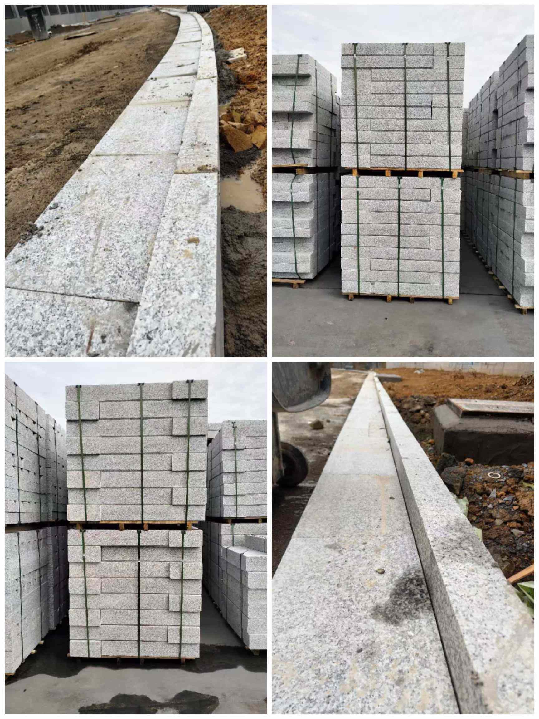 济宁 芙蓉白路沿石，性价比之王