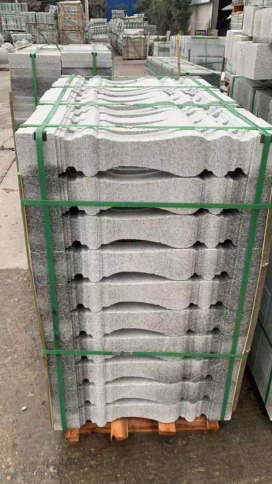 济宁 芝麻白方形拉丝面，栏杆花瓶柱